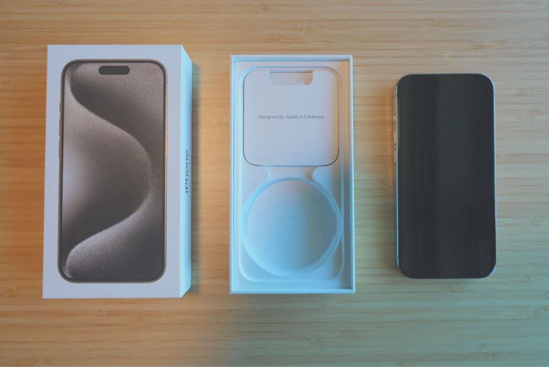 iPhone 15 Pro 256GB ナチュラルチタニウム