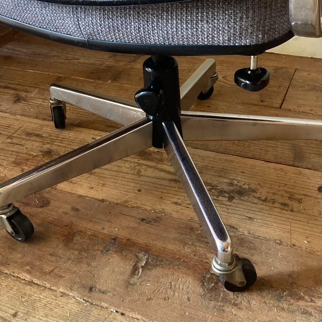 コクヨ ヴィンテージ デスク アームチェア キャスター