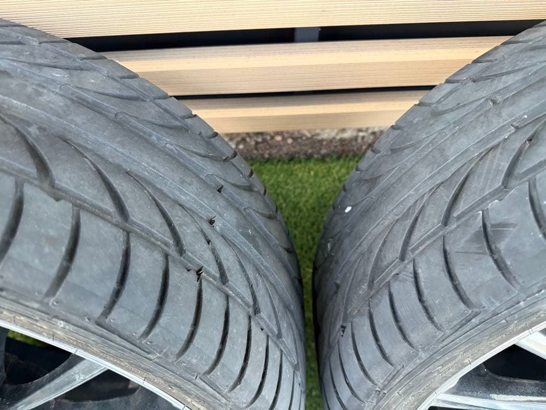 225/40ZR18 ウェッズレオニス 114.3 5穴 ノーマルタイヤ