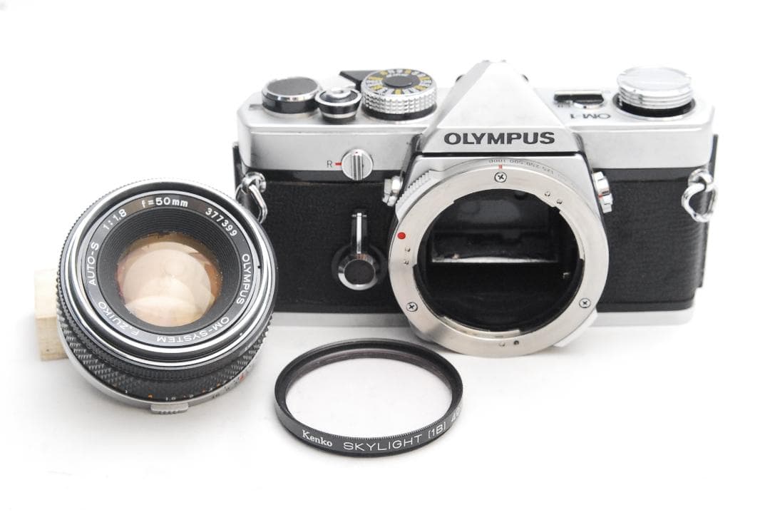 フィルムカメラ OLYMPUS OM-1/OM-SYSTEM FZUIKO 50mm 1:1.8