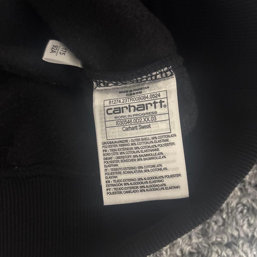 Carhartt wip スウェットトレーナー黒