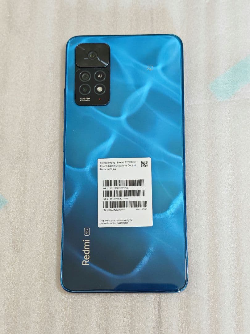 Xioaomi redmi note 11pro 5G 128gb simフリー