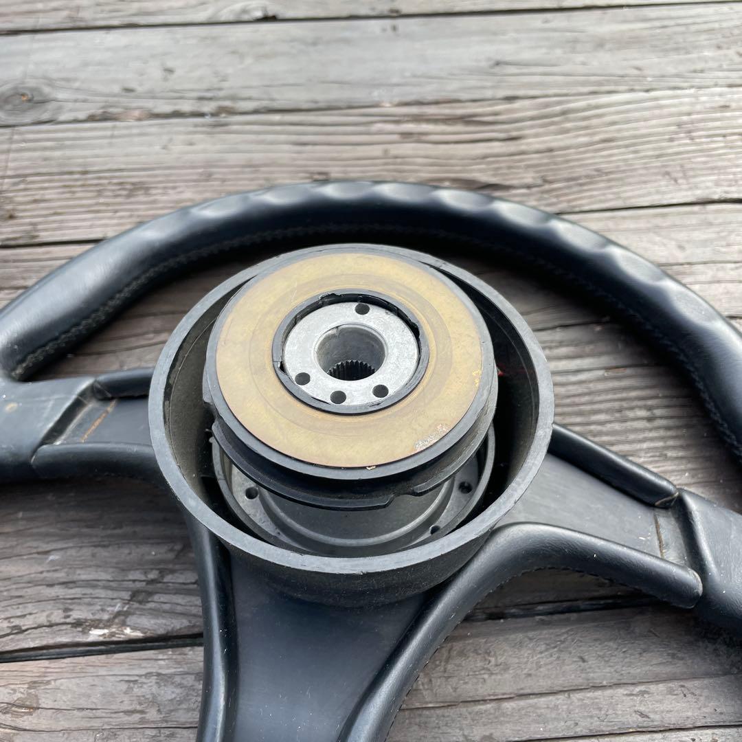 NARDI ブラックレザー ステアリング 3スポーク