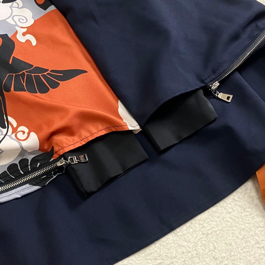 Favorite オリジナル　羽搏き 纏う和袖狩衣風トレーナー　鴉羽 凛燈コラボ