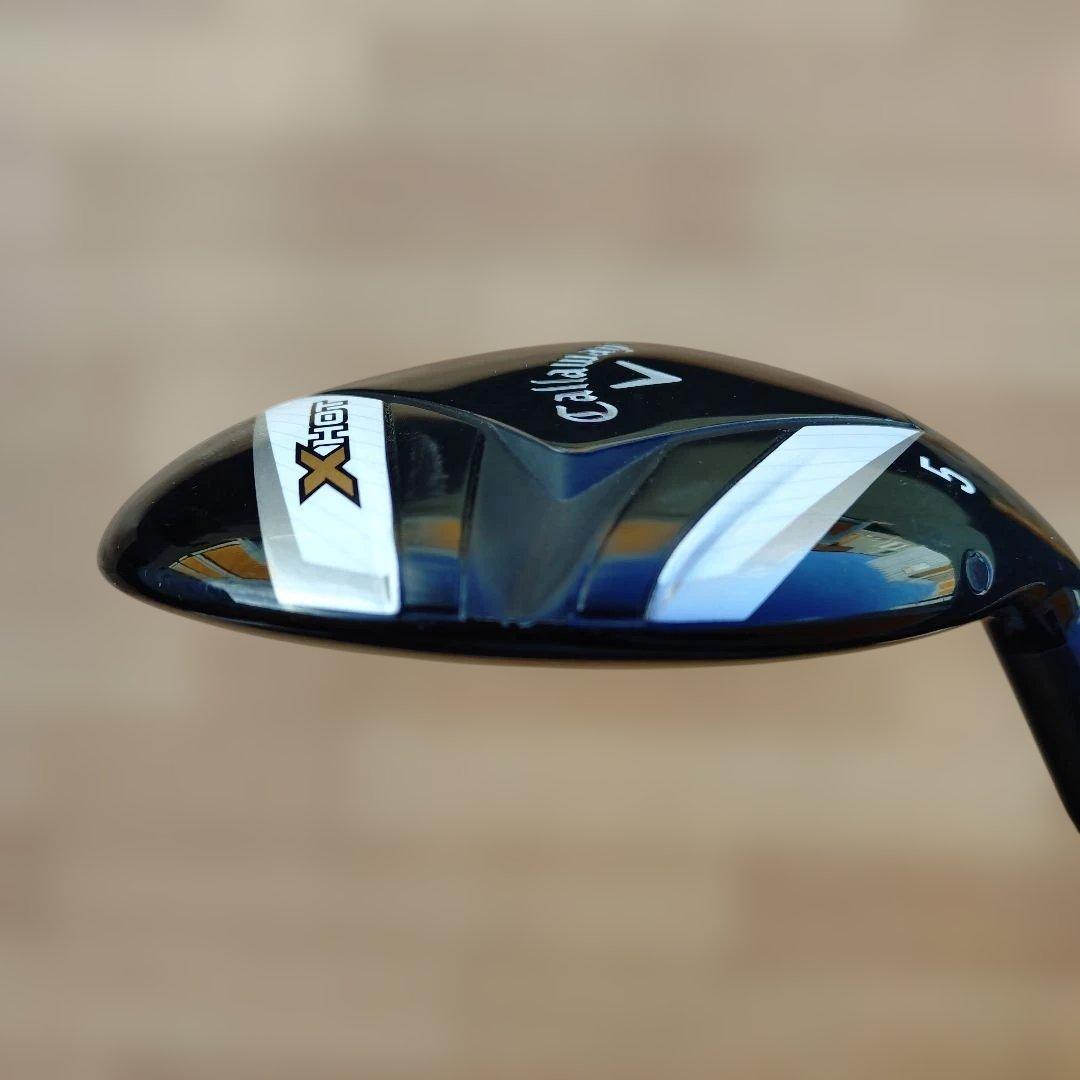 【美品】キャロウェイユーティリティ　X HOT　5U　25度