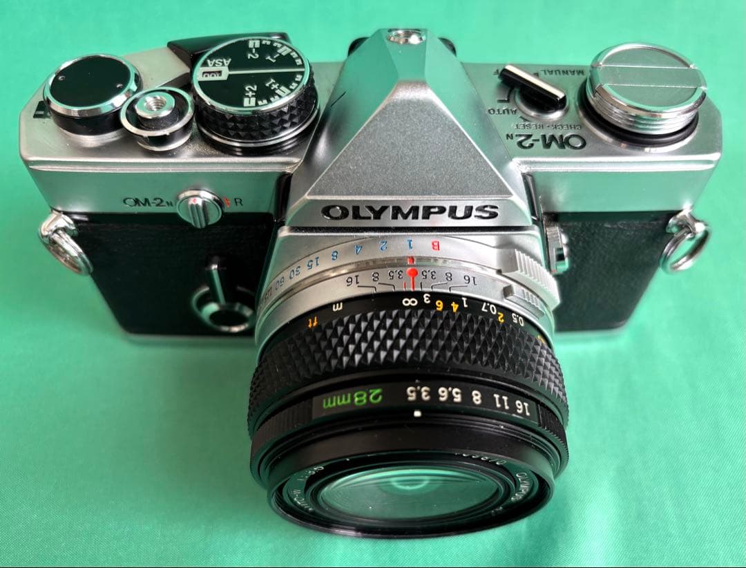 ★ OLYMPUS OM-2N + ★広角レンズ28mm