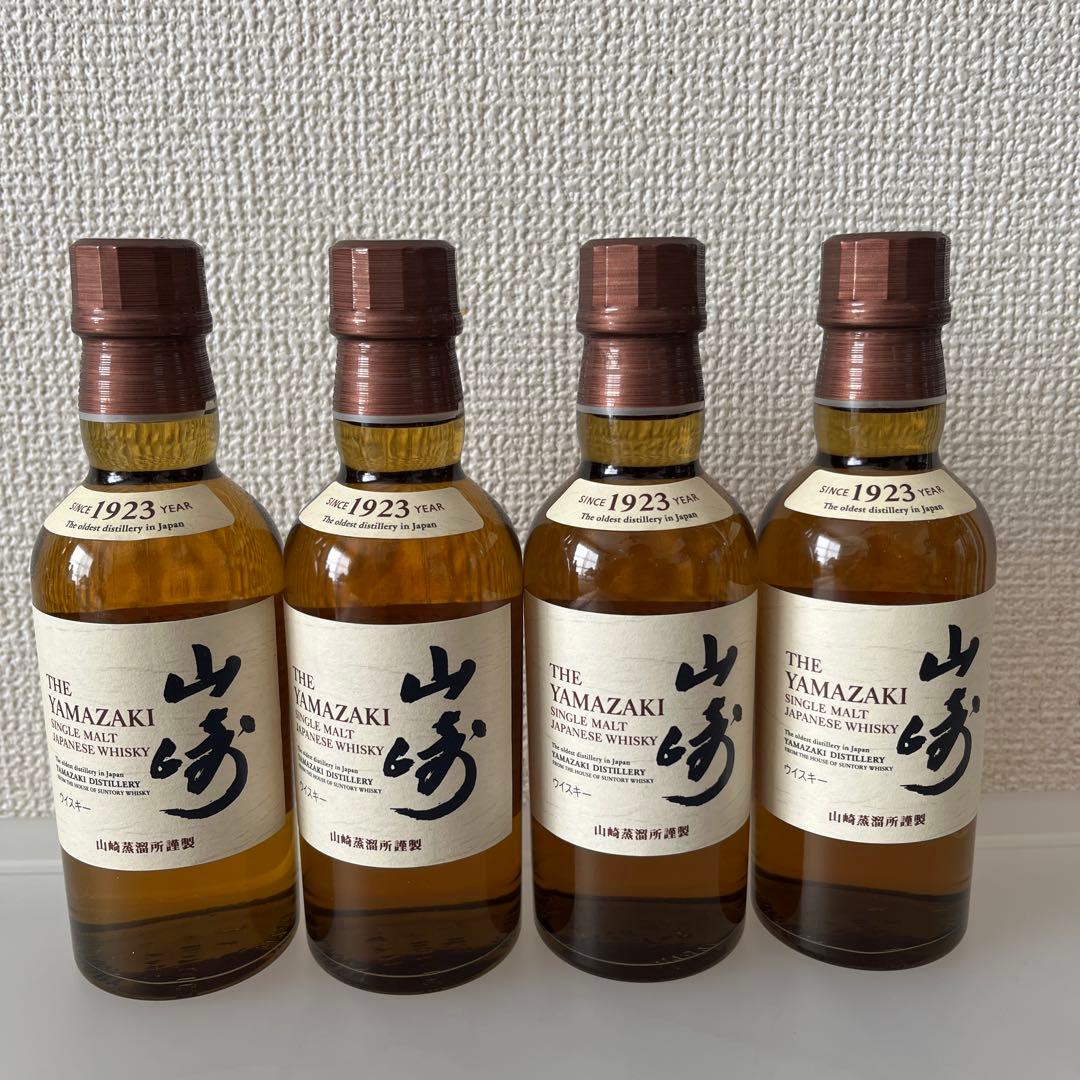 サントリー/山崎/ミニボトル/180ml×4本セット