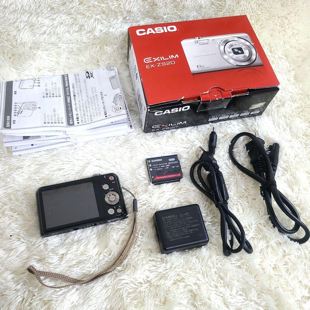 CASIO カシオ EXILIM EX-ZS20 デジタルカメラ