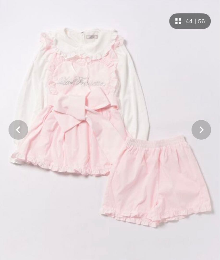 Ank Rouge ハートエプロンセットアップ