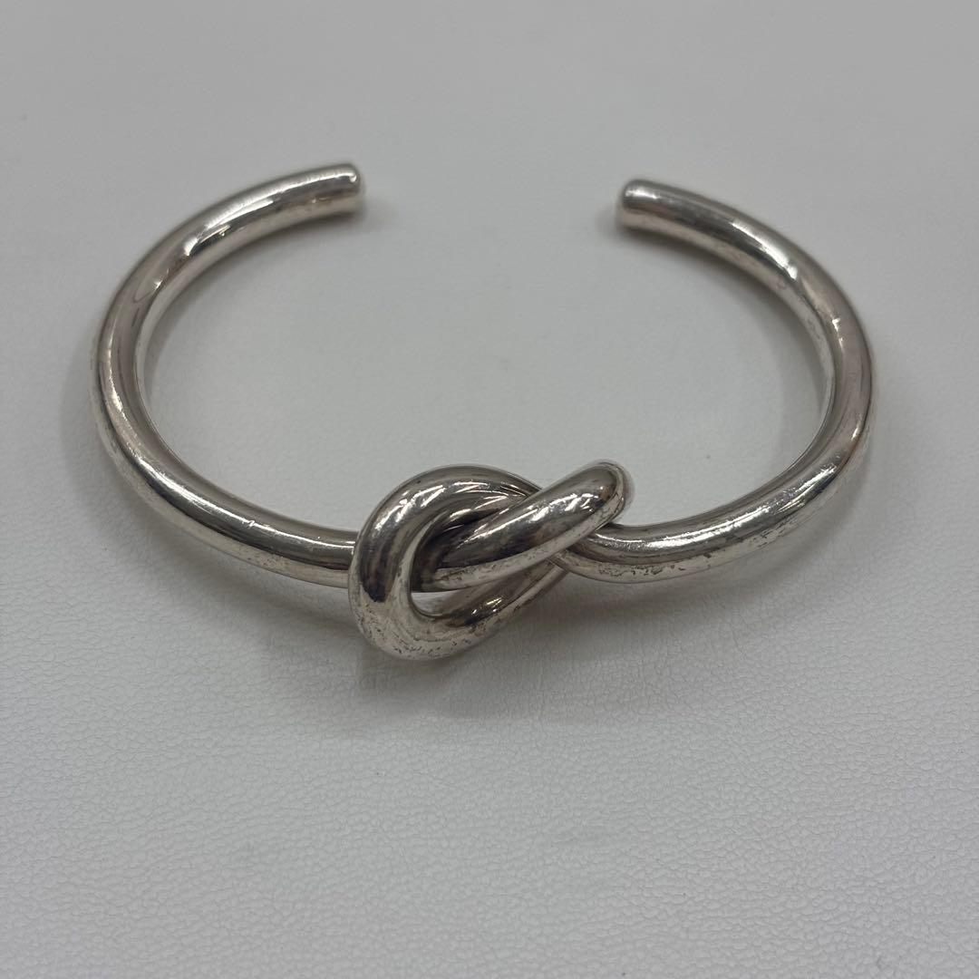 ジョージジェンセン シルバー 925 ラブ ノット バングル ブレスレット