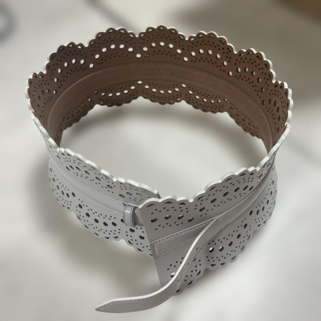 ALAIA レーザーカットベルト サイズ70