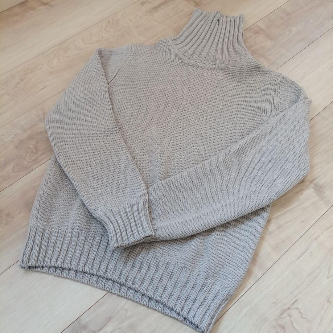 BAFY バフィ ラナメリノウール タートルネックニット　ドルモア