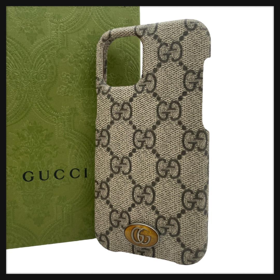 GUCCI グッチ iPhone12mini ケース GG スプリーム 新品級