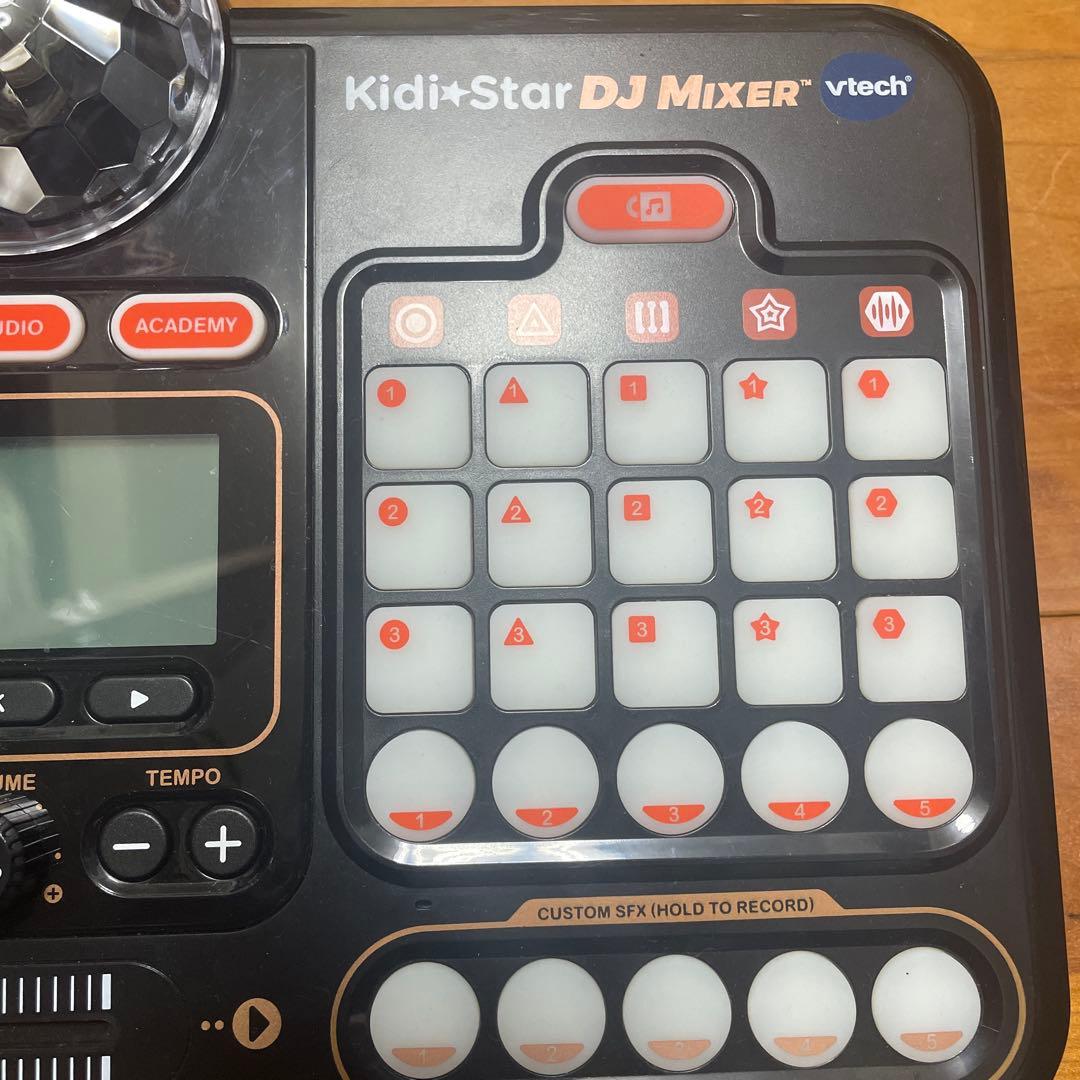 未使用品に近い！kidi Star DJ MIXER 子供用 DJミキサー
