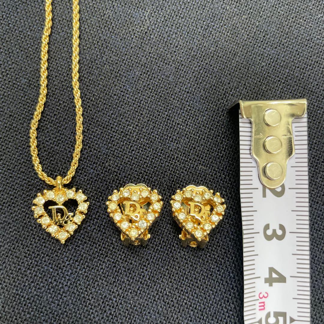 ChristianDior/クリスチャンディオール、ネックレス.イヤリングSET