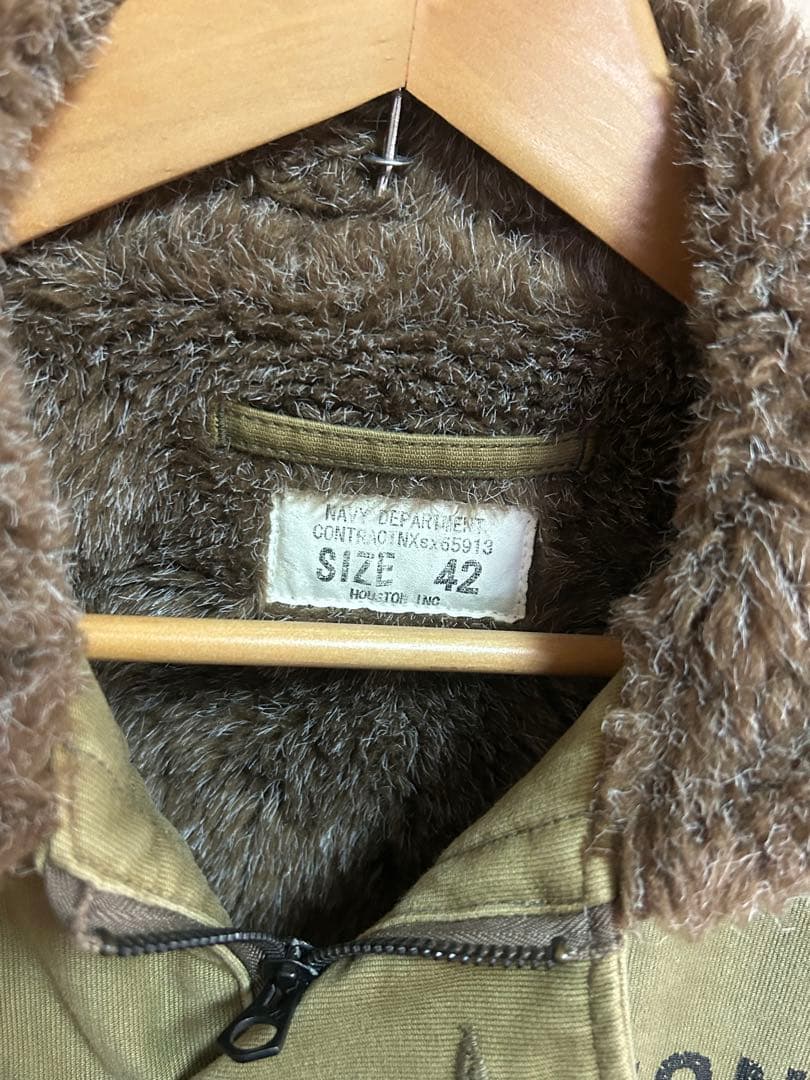 U.S. NAVY N1デッキジャケット　ヒューストン
