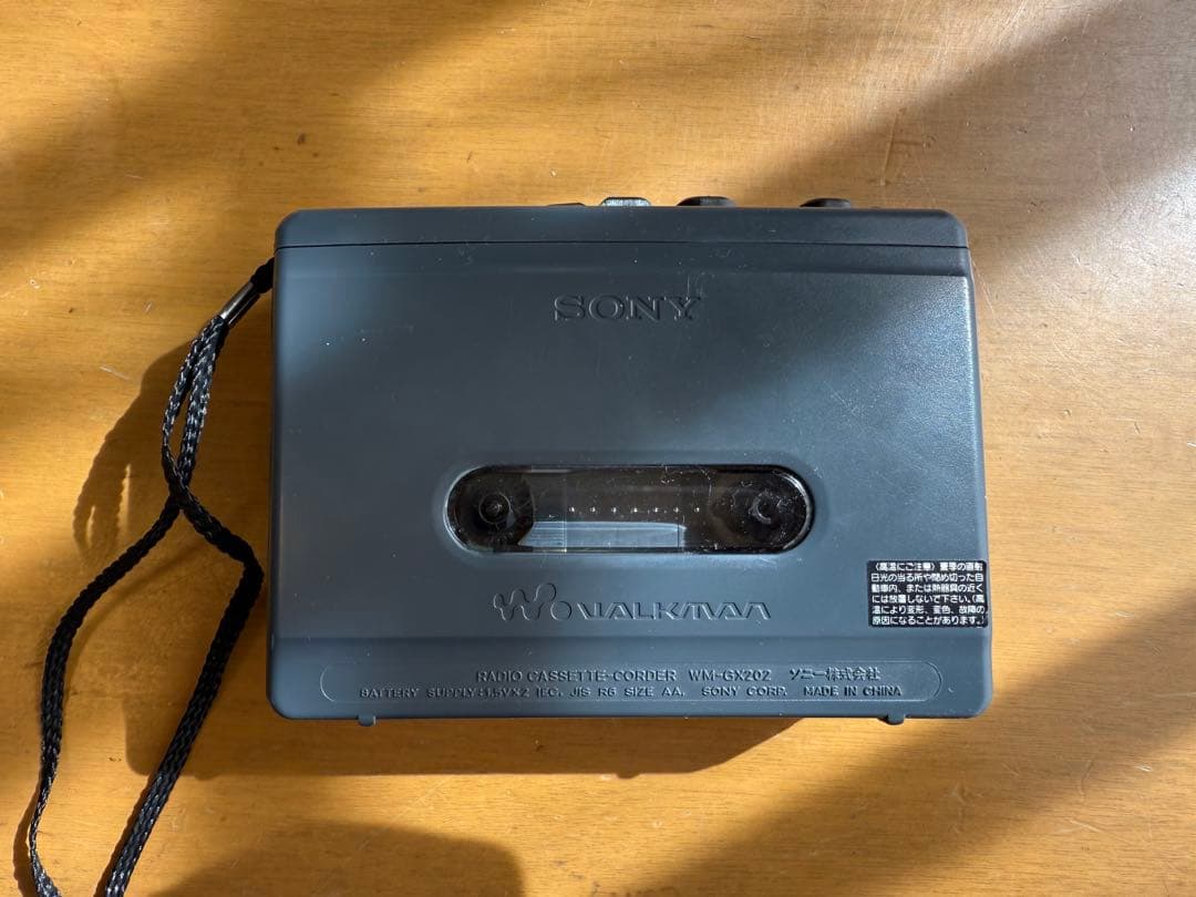 SONY ウォークマン WALKMAN WM-GX202 カセット