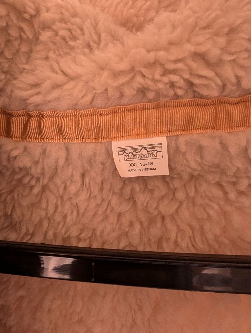 patagonia フード付きジャケット ベージュ