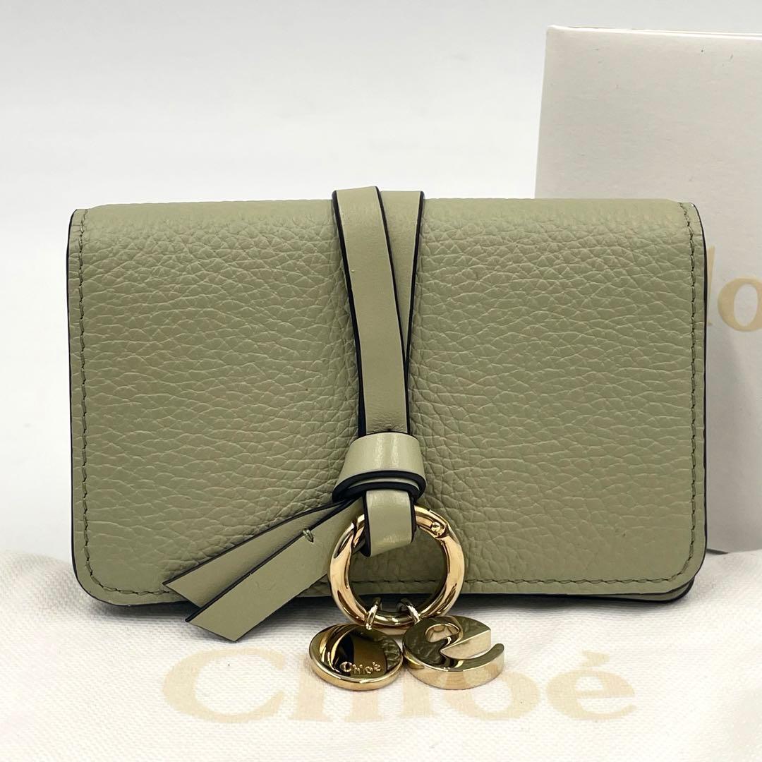 未使用級✨Chloe ALPHABET BUSINESS CARD HOLDER