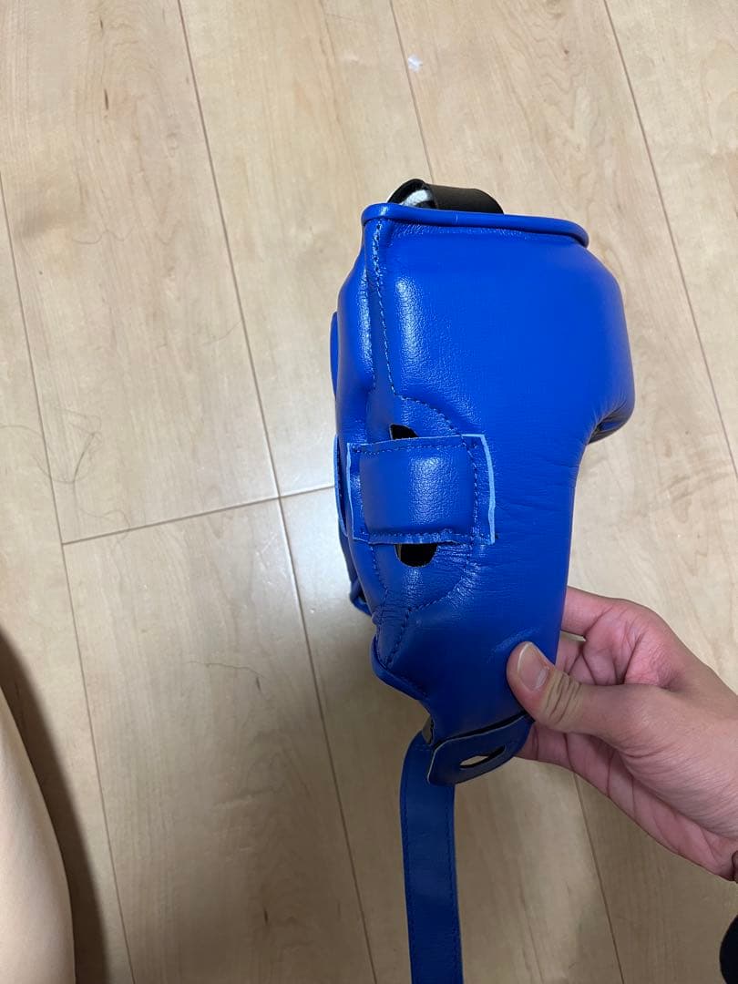 Winning ヘッドギア 青 サイズL