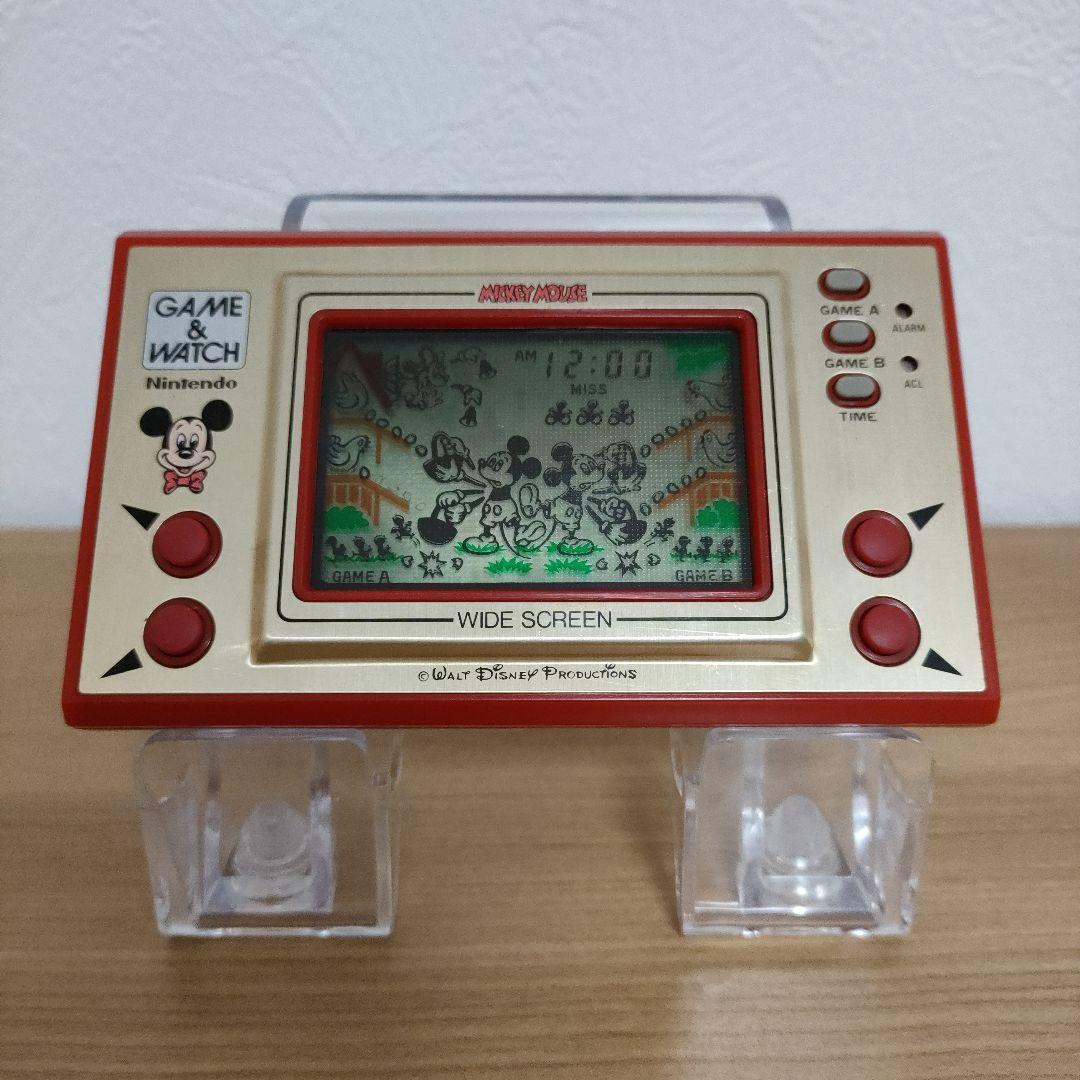 ゲーム＆ウォッチミッキーマウス任天堂ニンテンドーNintendoメンテナンス済み