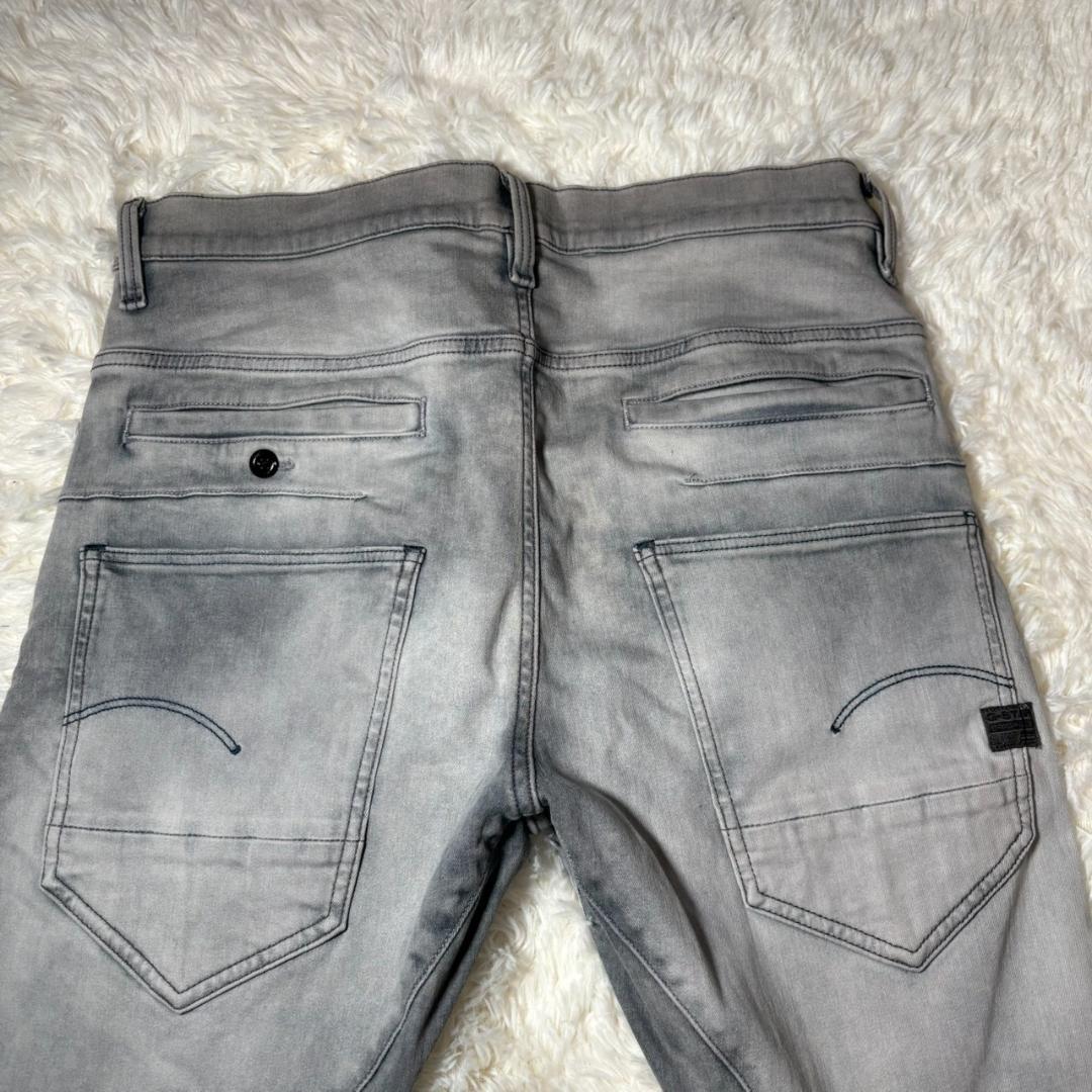 【レアカラー】ジースターロウ D-STAQ 3D SLIM グレー W33