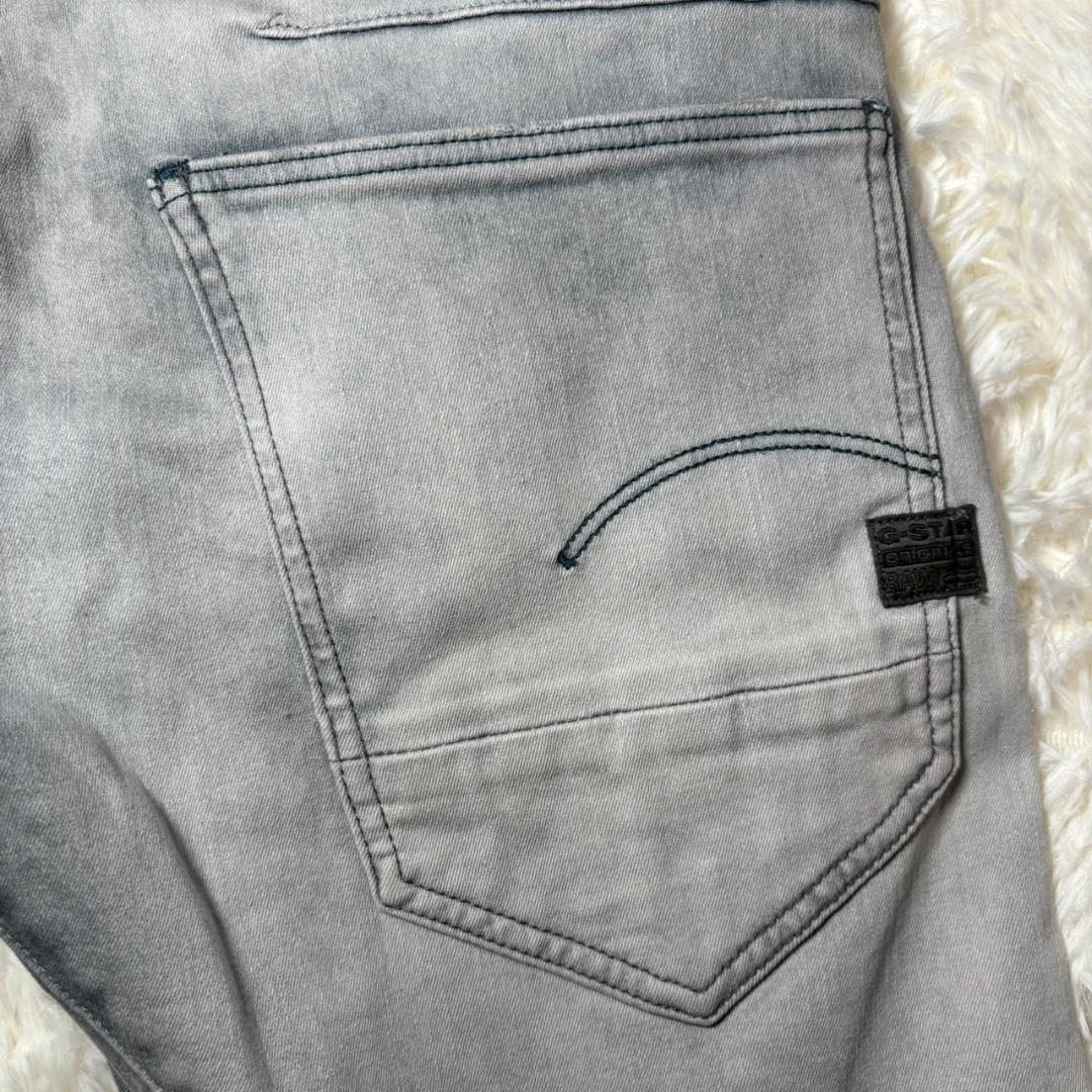 【レアカラー】ジースターロウ D-STAQ 3D SLIM グレー W33
