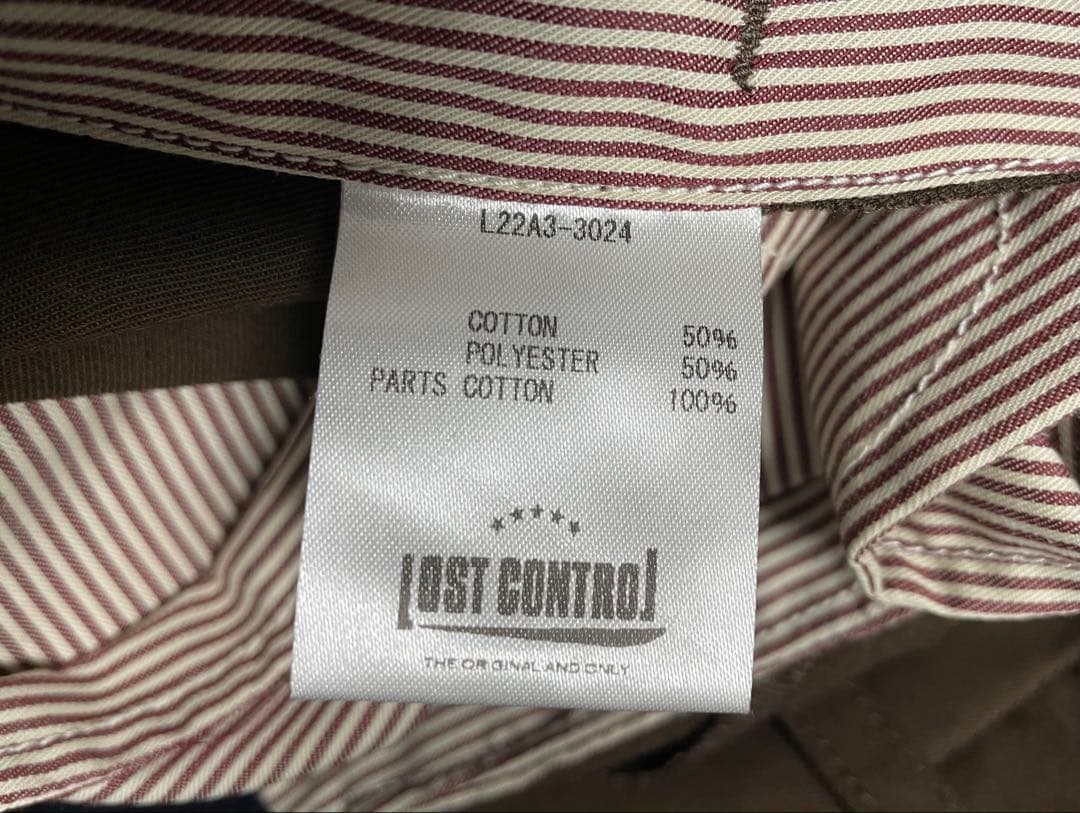 【未使用】ロストコントロール 1 PLEATS TROUSERS