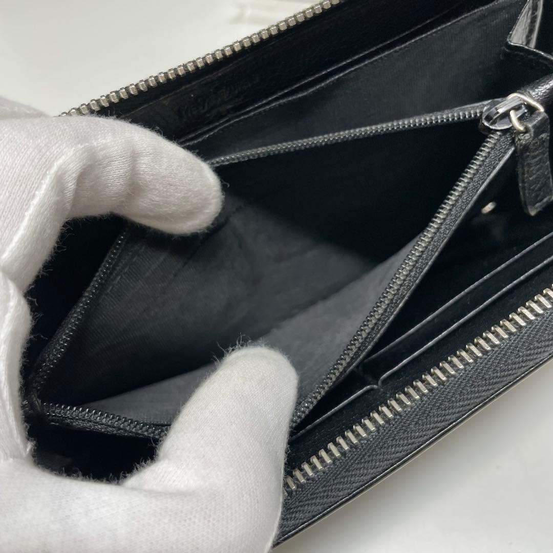 Ｒ*Ｅ様 YSL ストーン装飾 長財布 黒　カサンドラ