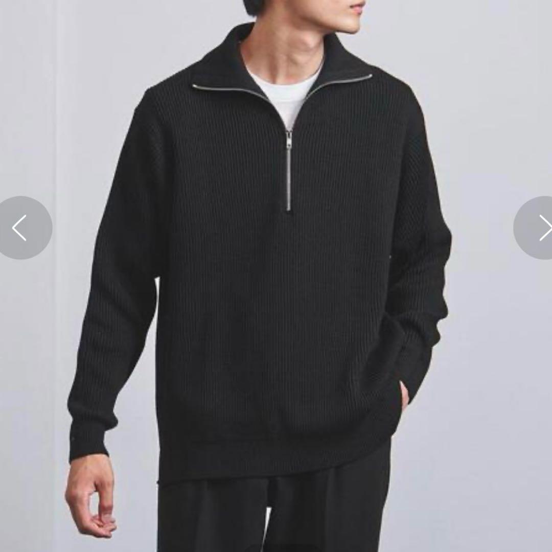 ユナイテッドアローズ　パタゴニアウール　ハーフジップニット