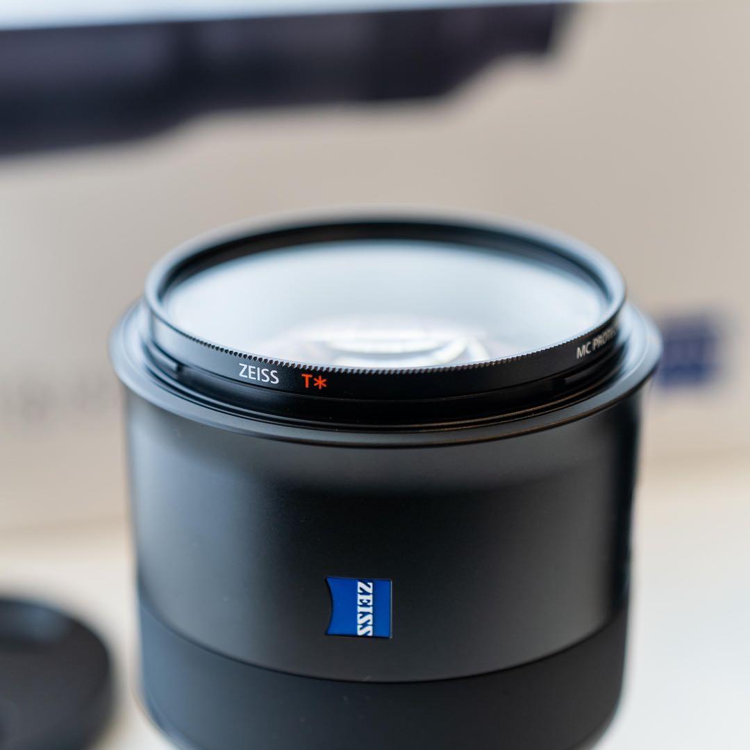 美品 ZEISS Batis 1.8/85 85mm レンズプロテクター付き