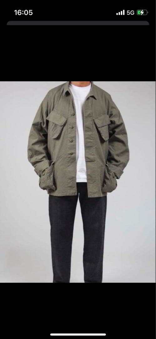 k*a様 OVY ファティーグジャケット