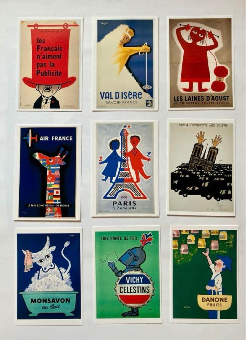 【希少】サヴィニャック/Savignac ポストカード　全69枚セット