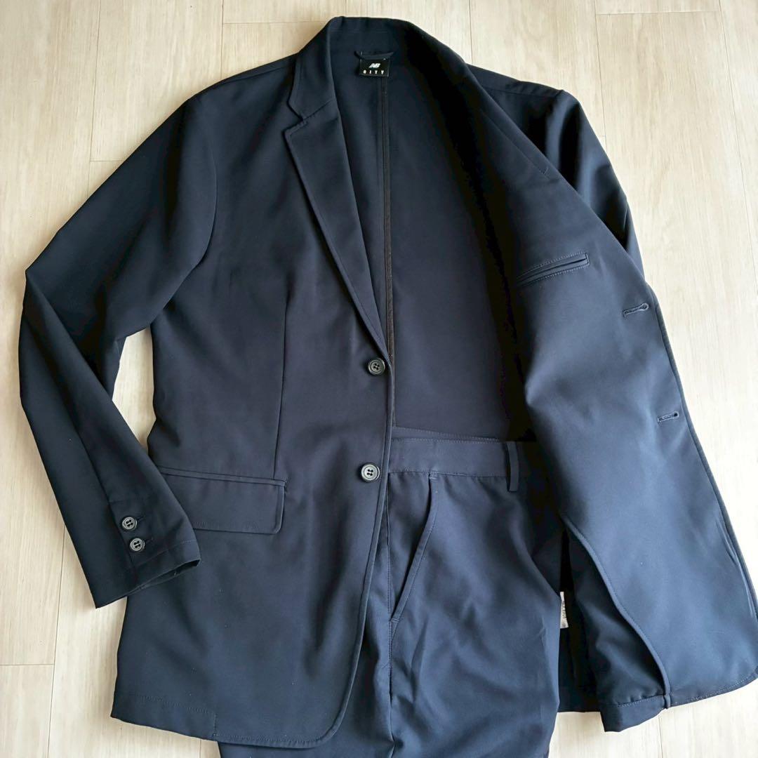 未使用級/ L THE CITY ニューバランス セットアップ　スーツ　伸縮性◎