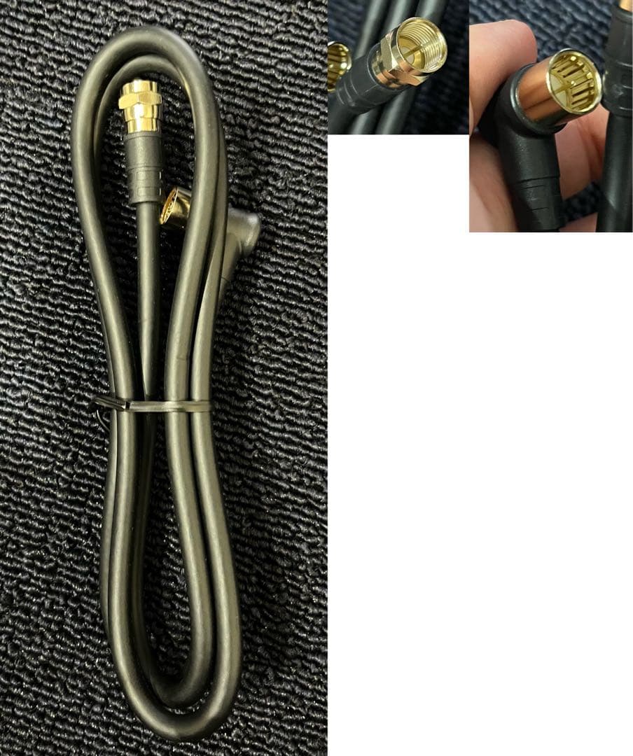 日本アンテナ 4k,8k卓上ブースター　分波器　アンテナケーブル　セット