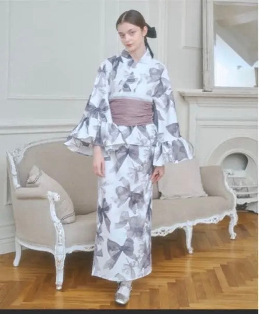 ラヴィリン Lovilyn 浴衣　リボン　帯セット