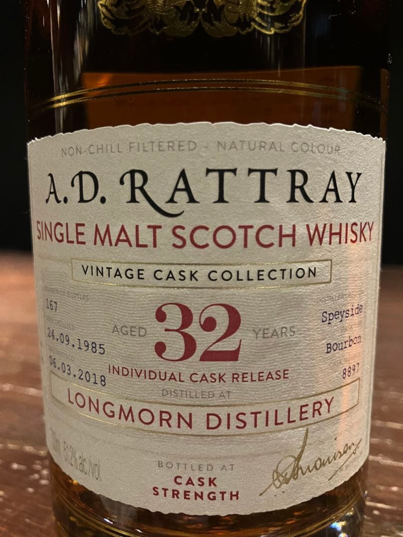 1985ロングモーンA.D. Rattray 32年 51.2%