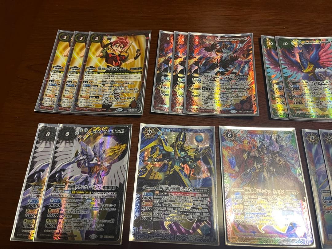 バトスピ　激覇　緑の世界　デッキ