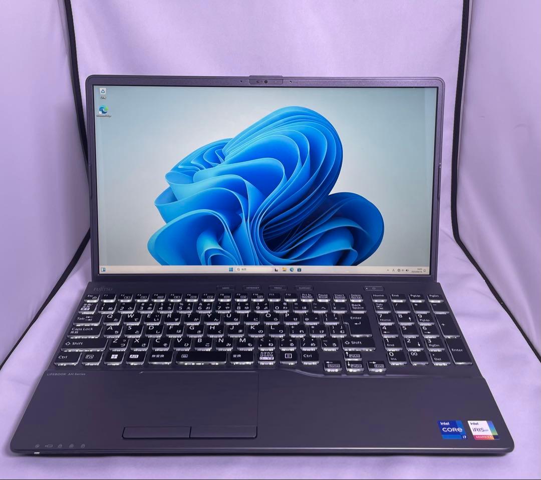 Windowsノート本体 LIFEBOOK AH54/H2 i7-1260P 16GB 512GB Bry