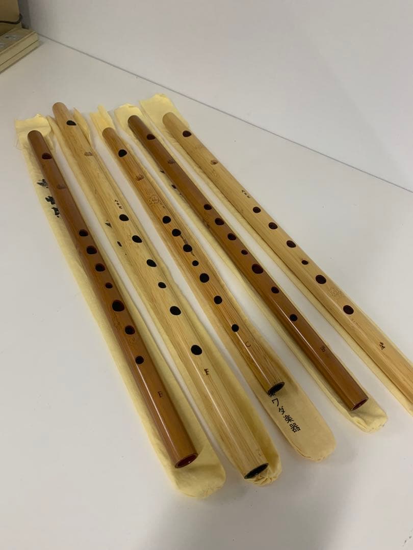 篠笛、みさと笛　5本セット
