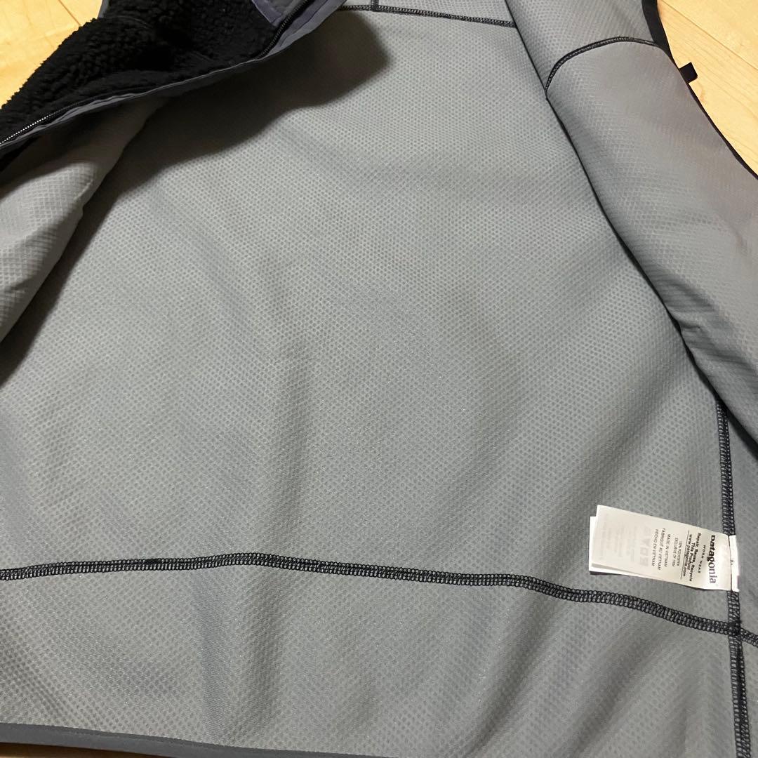美品【冬物セット割】パタゴニアpatagoniaボアベスト　レトロXベスト黒S