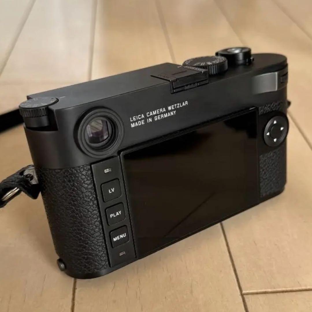 【良品】Leica M10-R ブラッククローム バッテリー2個 ストラップ付