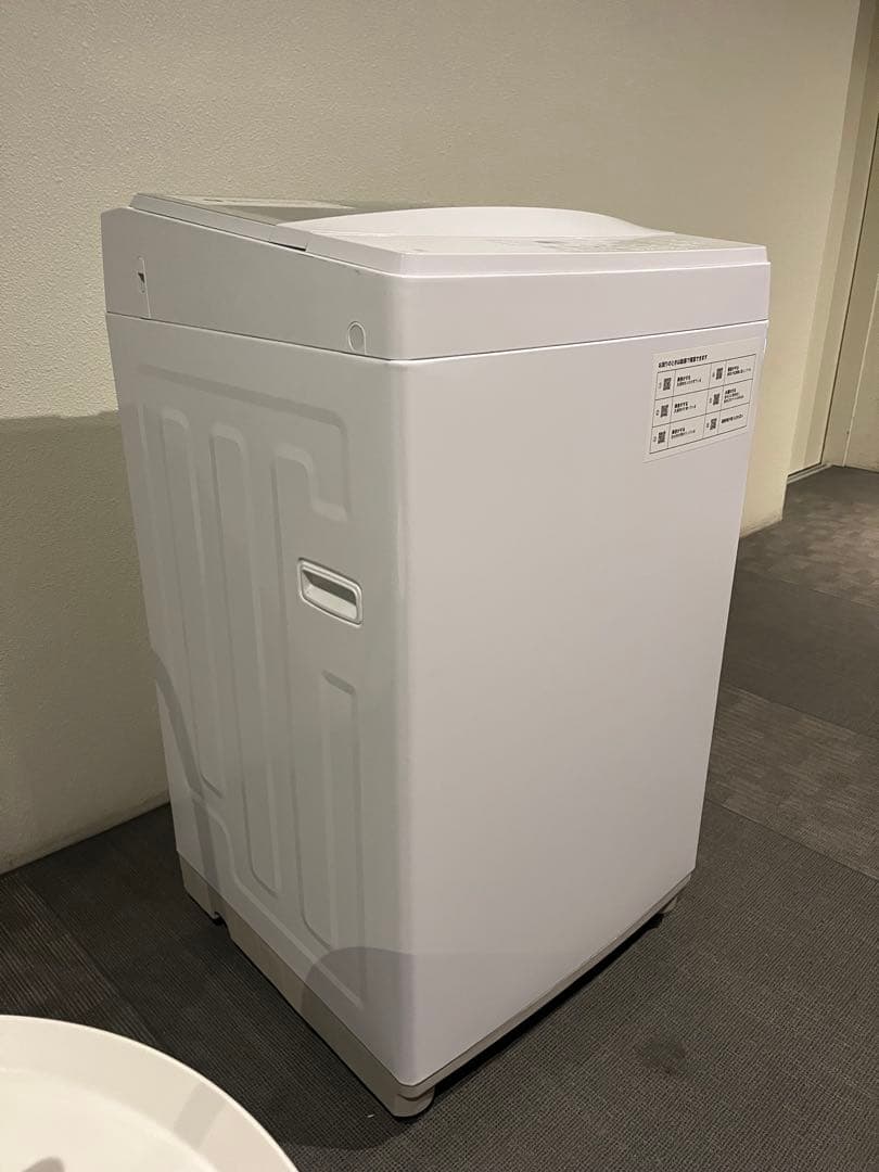 福岡市引取希望　ニトリ 全自動洗濯機 容量6kg 2021年製 NTR60