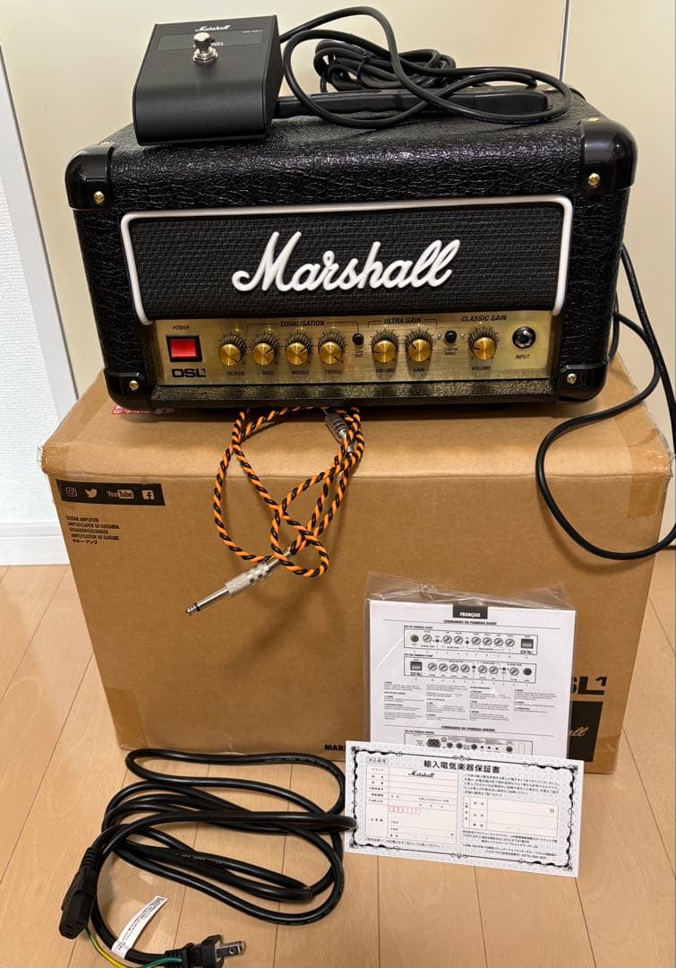 そ*く様 Marshall DSL1H 真空管アンプ・ヘッド超美品中古最終値引き