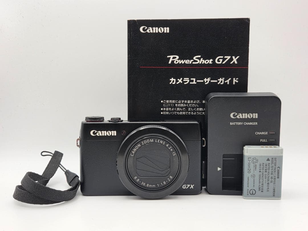 【美品】Canon PowerShot G7X ブラック