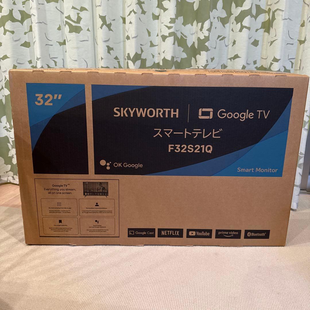 Skyworth 32インチ スマートテレビ F32S21Q