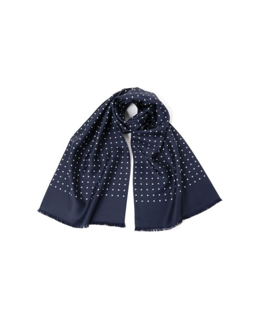 Brilla per il gusto / シルク ドット柄 プリント ストール