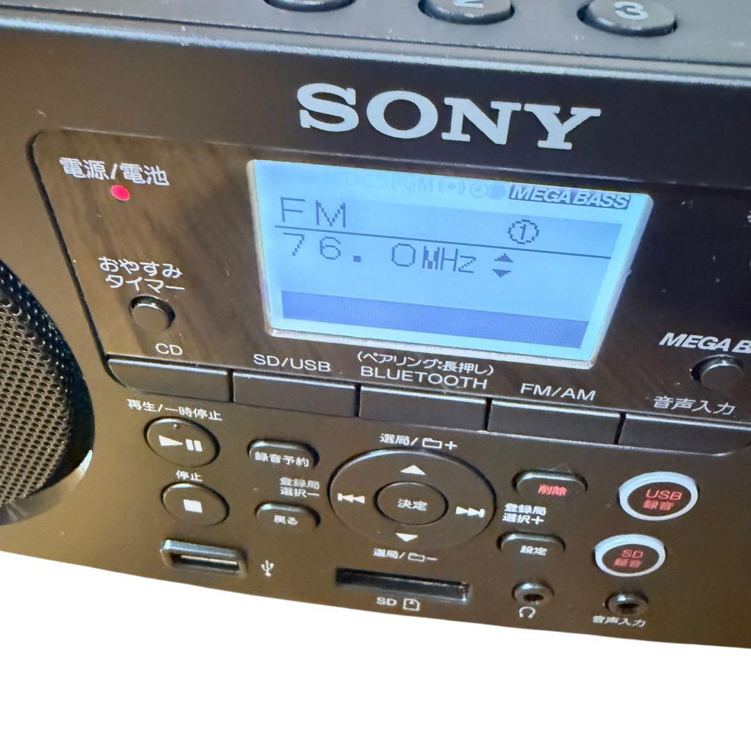 SONY ZS-RS81BT CDラジオ Bluetooth USB SD対応