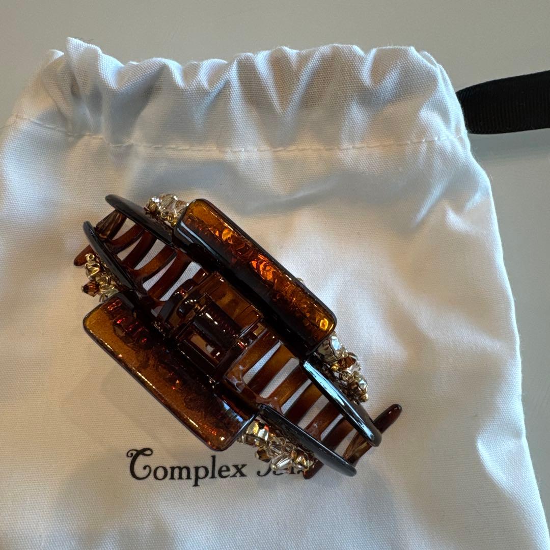 Complex Biz バンスクリップ クリスタルシャイン✨️美品