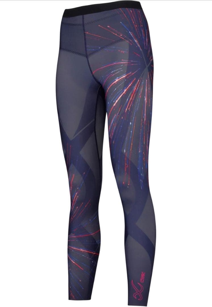 《美品》CW-X レディススポーツタイツ ネイビー ジェネレーターモデル2.0